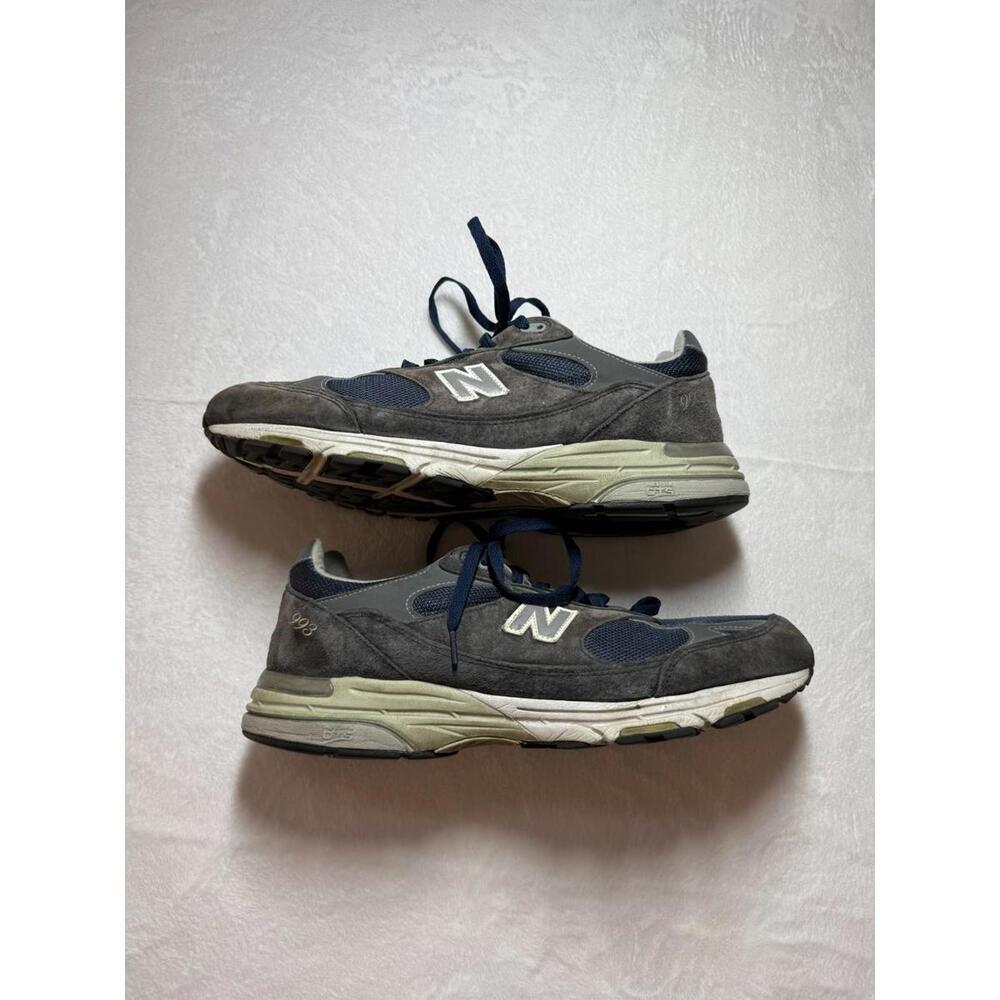 New Balance 993 Made in USA Indigo Blue Suede US Men’s 14 Extra Wide 4E